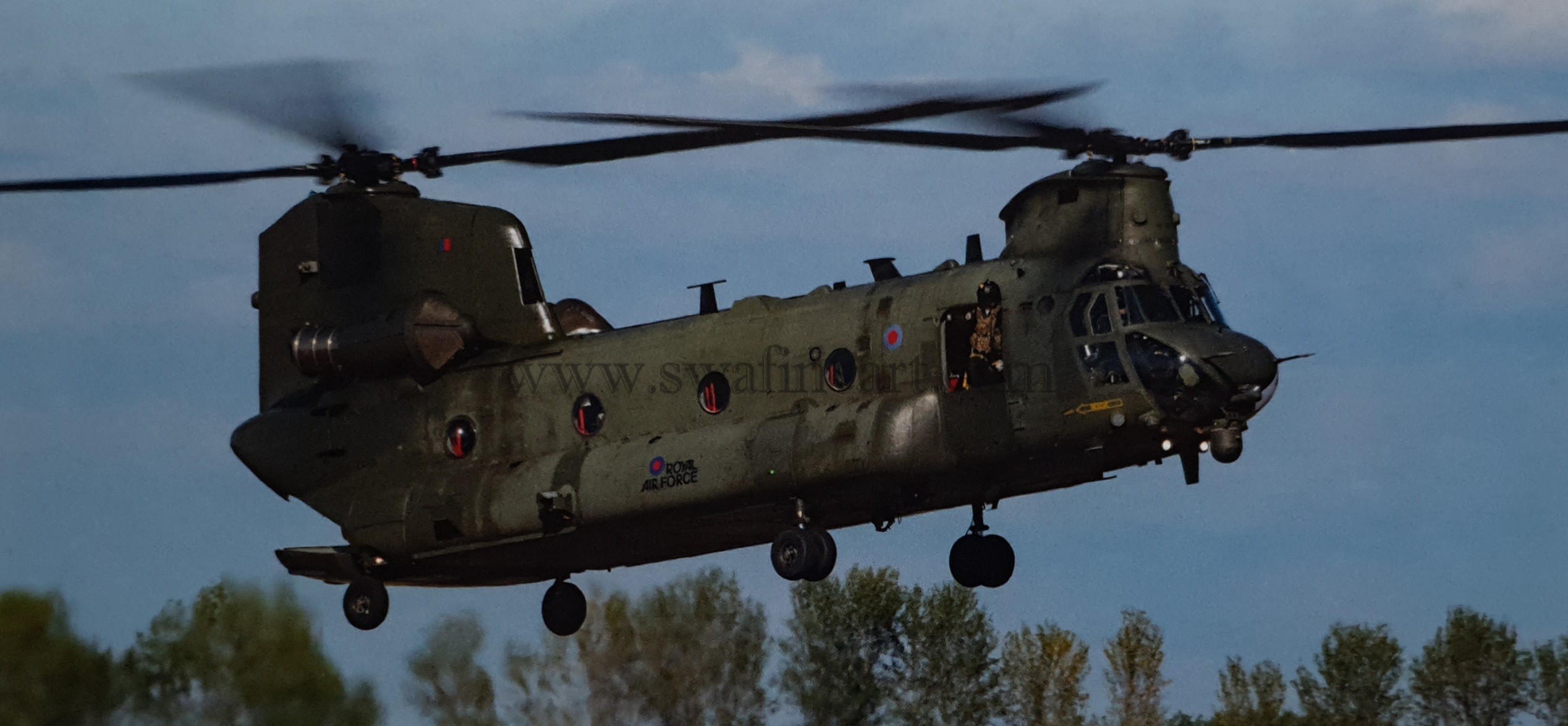 Boeing CH47 Chinook Aviation Birthday card Greeting card