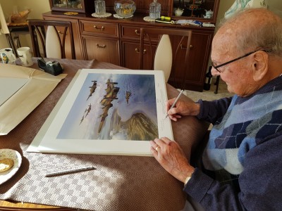 George Dunn signing Halifax Mission